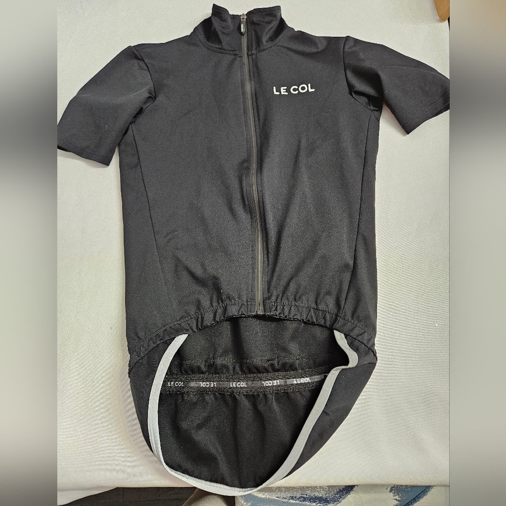 Men's Black Cycling Jersey